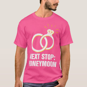 Hochzeitsfeiertag im Internet und Ehefrau1 T-Shirt