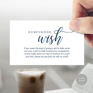 Hochzeitsfeiertag - Wunsch, Geld, Geld, moderne Kl Begleitkarte