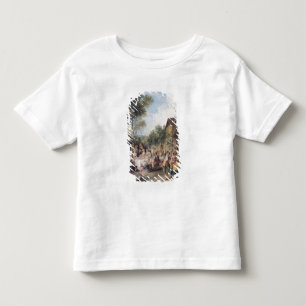 Hochzeitsfest im Dorf Kleinkind T-shirt