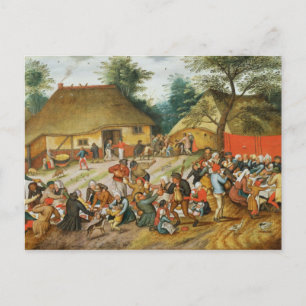 Hochzeitsfest Postkarte