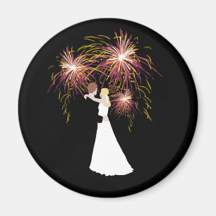 Hochzeitsfeuerwerk Magnet