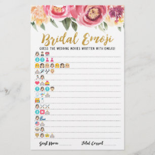 Hochzeitsfilme Emoji mit Answers-Brautparty