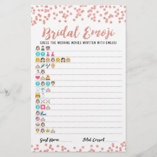 Hochzeitsfilme Emoji mit Answers-Brautparty