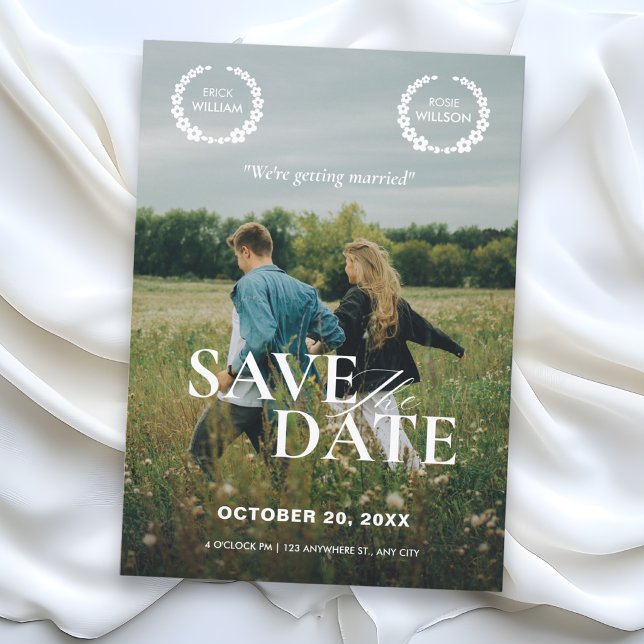 Hochzeitsfilmplakat  save the date (Von Creator hochgeladen)