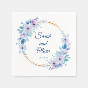 Hochzeitsfloral Serviette