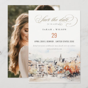 Hochzeitsfoto der Landschaft von Greenville South  Save The Date
