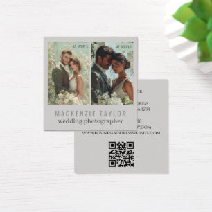 Hochzeitsfotograf 2 Foto Personalisierter QR-Code