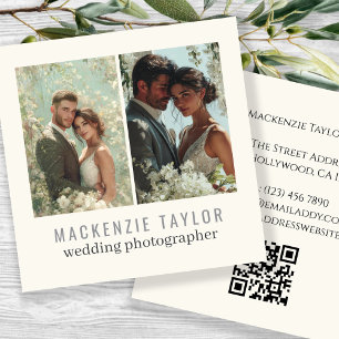 Hochzeitsfotograf 2 Foto Personalisierter QR-Code