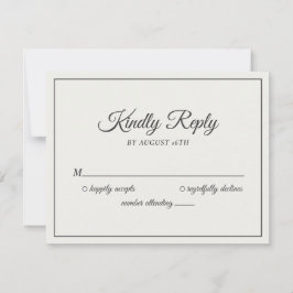 Hochzeitsfreundlich Antwort Moderne Creme & Soft B