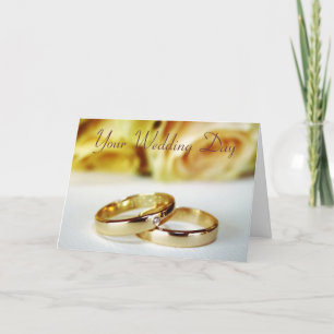 Hochzeitsgäste/Glückwunsch/Braut und Zimmer Karte