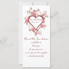 Hochzeitsgefälligkeit, Extravaganter Herzrahmen