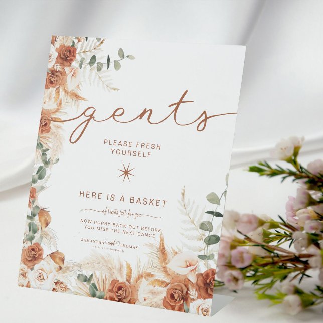 Hochzeitsgents - Brotkorb Sockelschild (Von Creator hochgeladen)