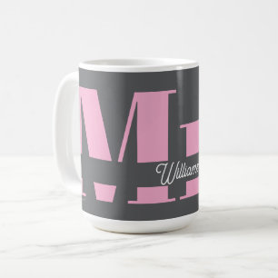 Hochzeitsgeschenk für Braut Nachname Frau Cup Kaffeetasse