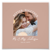 Hochzeitsgeschenk für Foto in Rosa Wohngestaltung