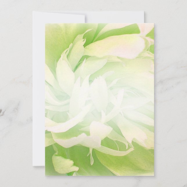Hochzeitsgeschenk für hellgrönländische Flora (Vorderseite)