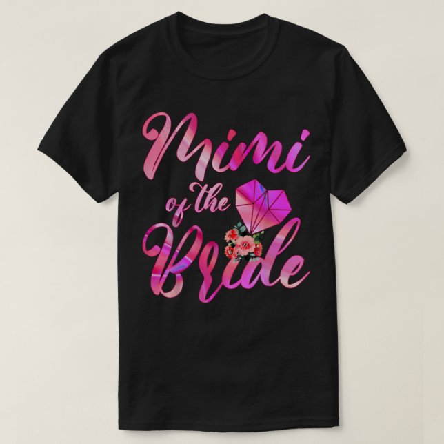 Hochzeitsgeschenk für Oma von Bride Mimi der BR T-Shirt (Design vorne)