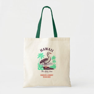 Hochzeitsgeschenk Hawaii, Willkommensgeschenk Brau Tragetasche