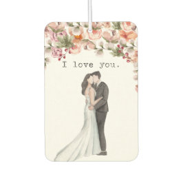 Hochzeitsgeschenk Ich Liebe Ihnen schöne Blumenbee Autolufterfrischer