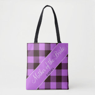 Hochzeitsgeschenk Orchid Tartan Mutter der Braut