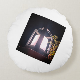 Hochzeitsgeschenk Rundes Kissen