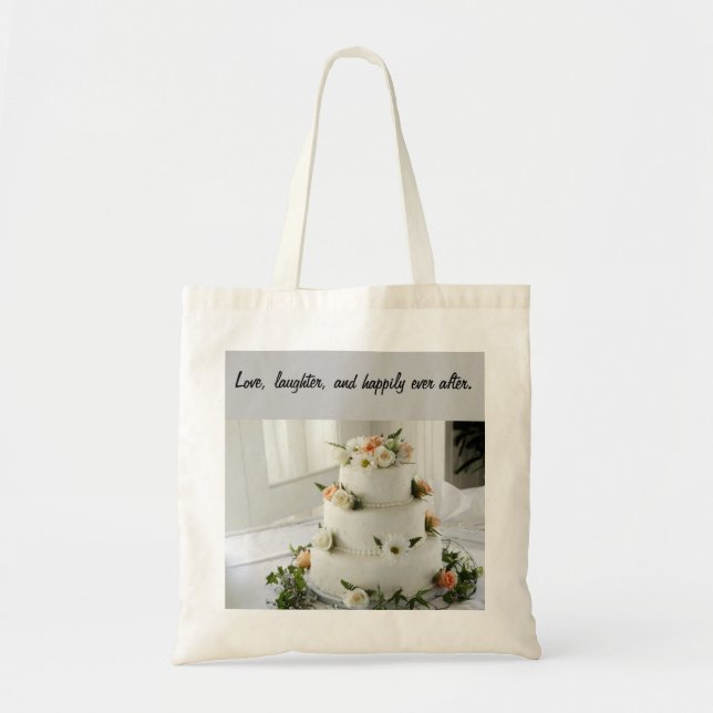 Hochzeitsgeschenk Tragetasche (Vorne)