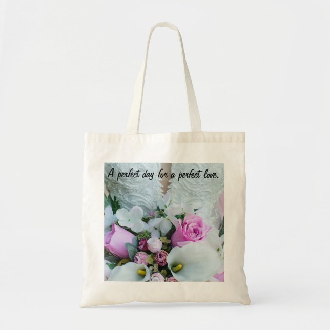 Hochzeitsgeschenk Tragetasche (Vorne)