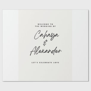 Hochzeitsgeschenk-Verpackungspapier Geschenkpapier