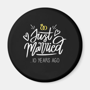 Hochzeitsgeschenke 10. Hochzeitstag Magnet