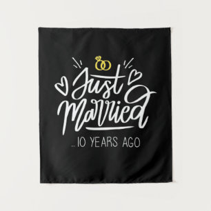 Hochzeitsgeschenke   10. Hochzeitstag Wandteppich
