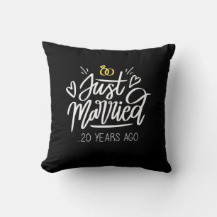 Hochzeitsgeschenke 20. Hochzeitstag Kissen