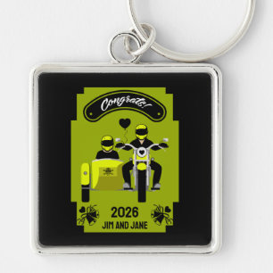 Hochzeitsgeschenke für Motorräder Schlüsselanhänger