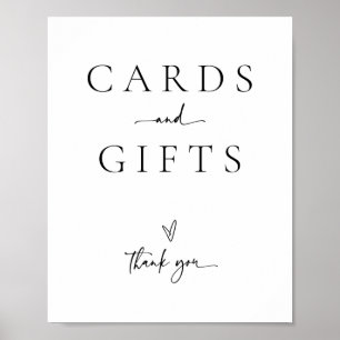 Hochzeitsgeschenke Tafelsignkarten Party Table Pos Poster