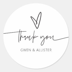 Hochzeitsgeschenkkarte Sticker Gefallen Siegel G40