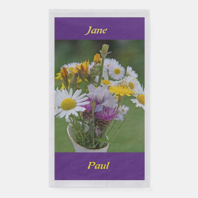 Hochzeitsgeschichten Serviette (Vorderseite)