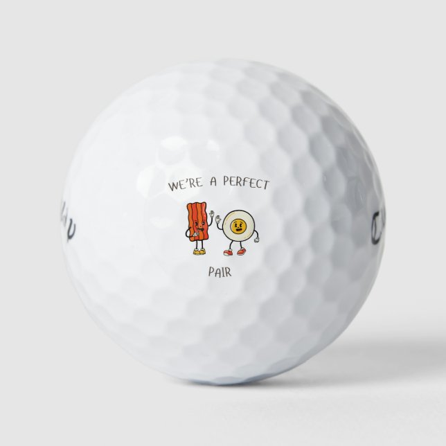 Hochzeitsgesellschaft Geschenk Junggesellinnenabsc Golfball (Vorderseite)