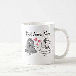 Hochzeitsglocken Custom Tasse Niedliches Sonnenges