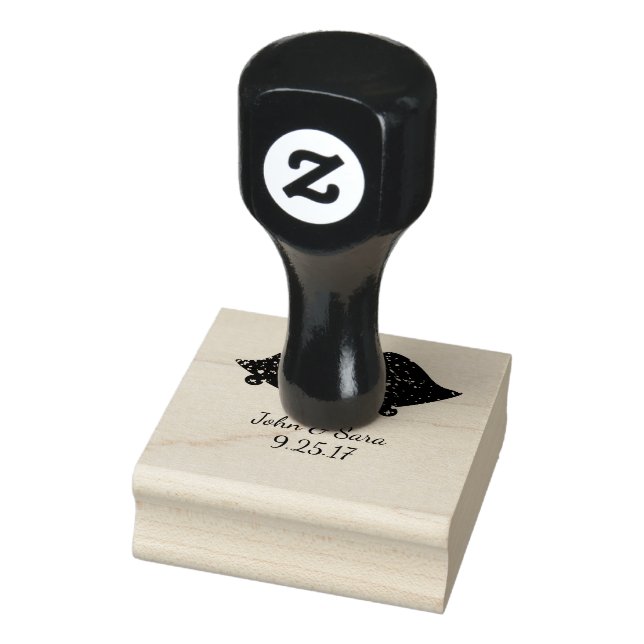 Hochzeitsglocken Gummistempel (Stempel)