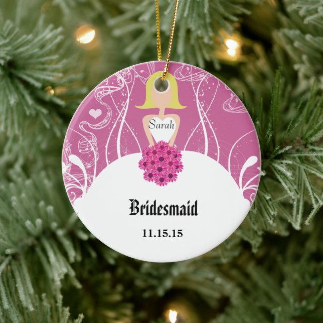 Hochzeitsgown Bridesmaid Weihnachtsschmuck (Baum)
