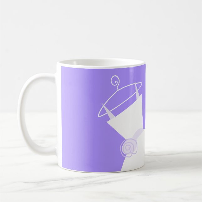 Hochzeitsgown Lila Tasse (Links)