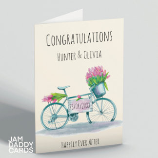 Hochzeitsgratulation Custom Card Karte