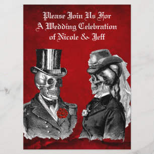 Hochzeitsgrunge - Sondereinladung Einladung