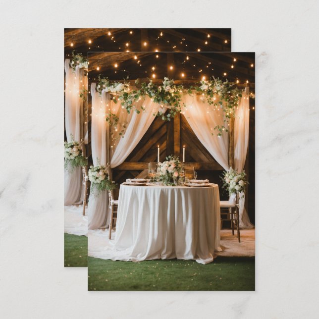 Hochzeitsgrußkarten > Verlobung Karten (Vorne/Hinten)