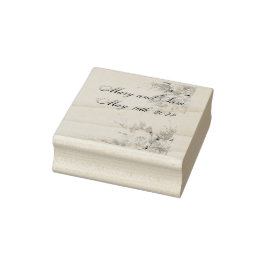 Hochzeitsgummi-Stempel Anpassbar Gummistempel