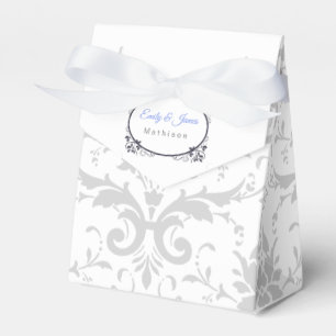 Hochzeitsgunst-Geschenkboxen Silber-Krönung Geschenkschachtel