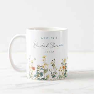 Hochzeitsgunst Wildblume Kaffeetasse