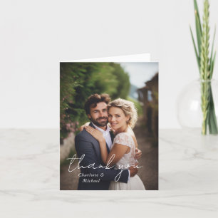 Hochzeitshandschrift Danke 3 Fotos