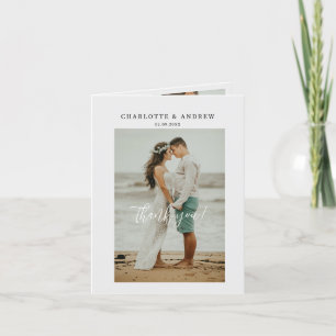 Hochzeitshandschrift Danke 3 Fotos