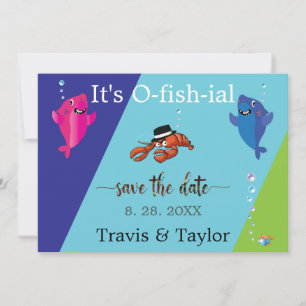 Hochzeitshaus Humster Mobster Save the Date Einladung