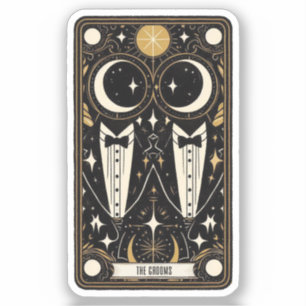 Hochzeitshäuser für Tarot Aufkleber