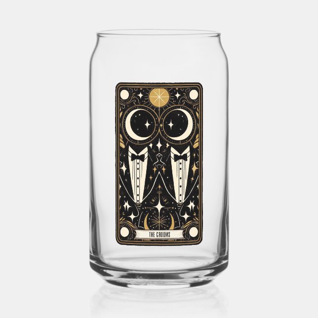 Hochzeitshäuser für Tarot Dosenglas (Vorderseite)